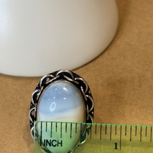 🆕 Owhyhee Opal Gemstone Ring Size 8 - 🆕 - Picture 8 of 9